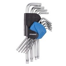 Набор угловых ключей Torx длинных 9шт. STANKO CS11129L