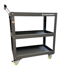 Тележка открытая на колесах 3 полки BSD133 