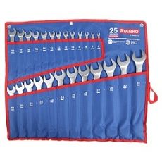 CS111025U Набор ключей комбинированных 25 предметов (6-36 мм)