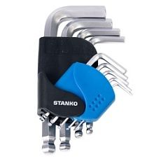 Набор угловых ключей шестигранных коротких 9шт. STANKO CS11119S